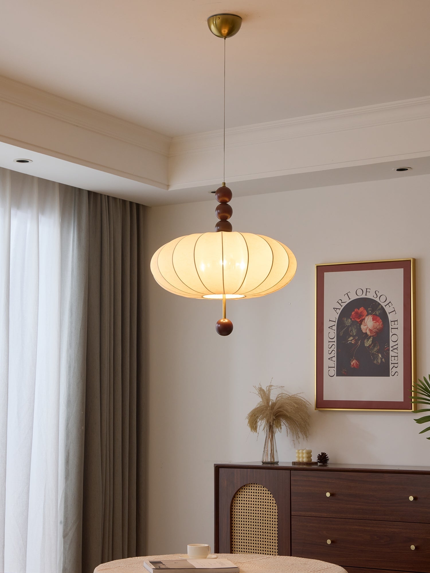 Adelaide Fabric Pendant Light T1574