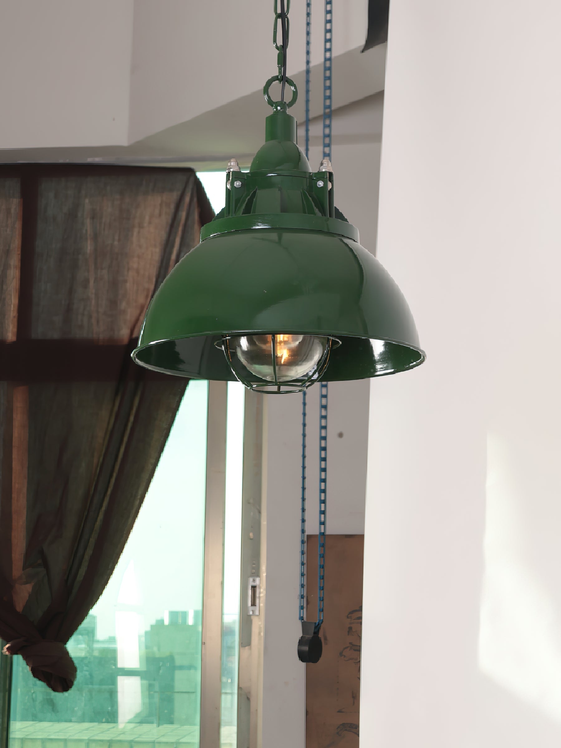 Thorlux Green Pendant Light T1689