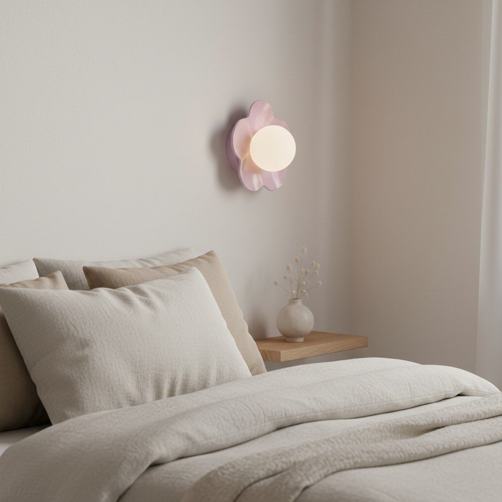 Florixa Blooming Flower Wall Lamp – Bedroom & Living Room T505