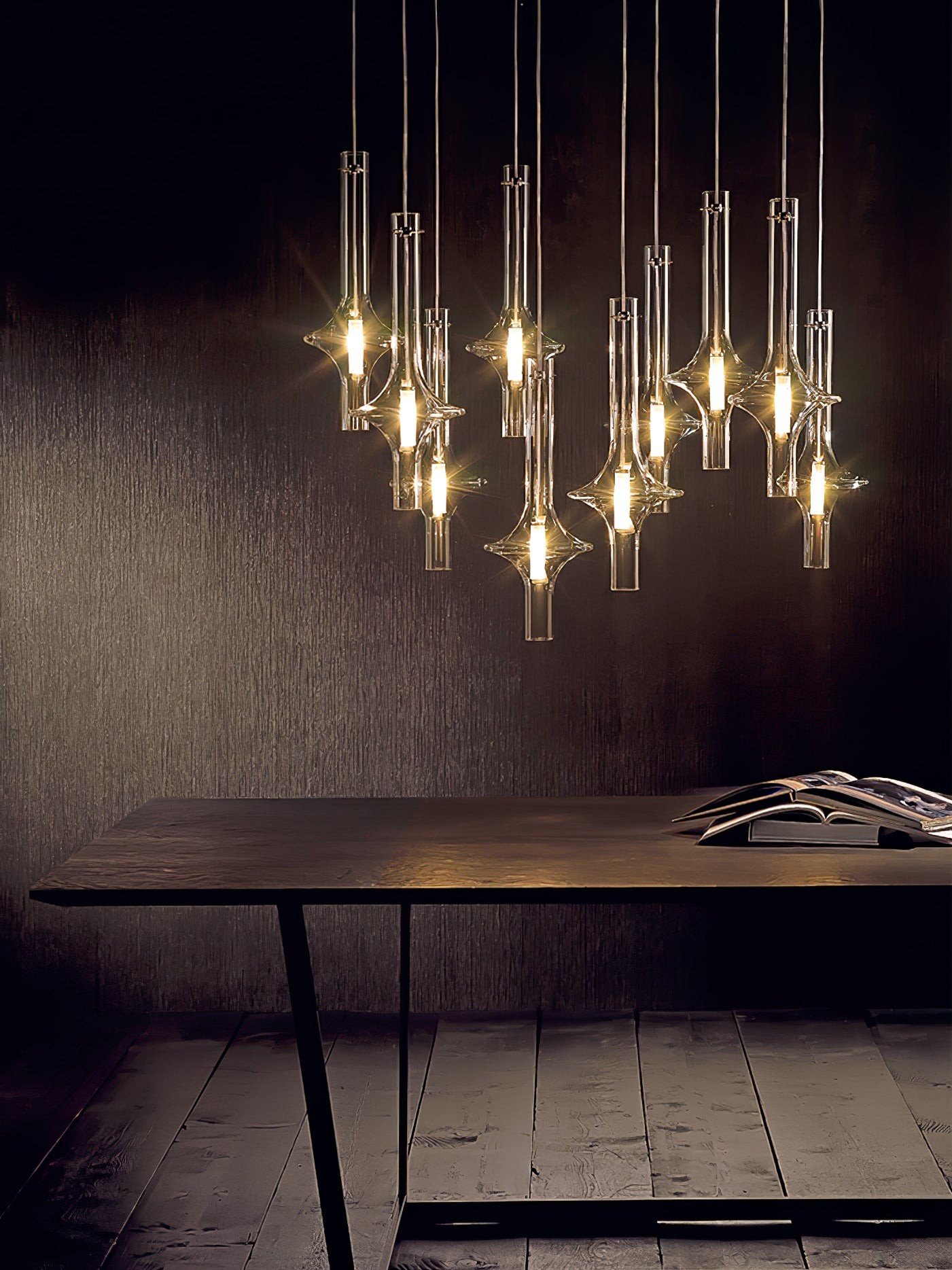 Modern Creative Glass Tube Pendant Lamp M02