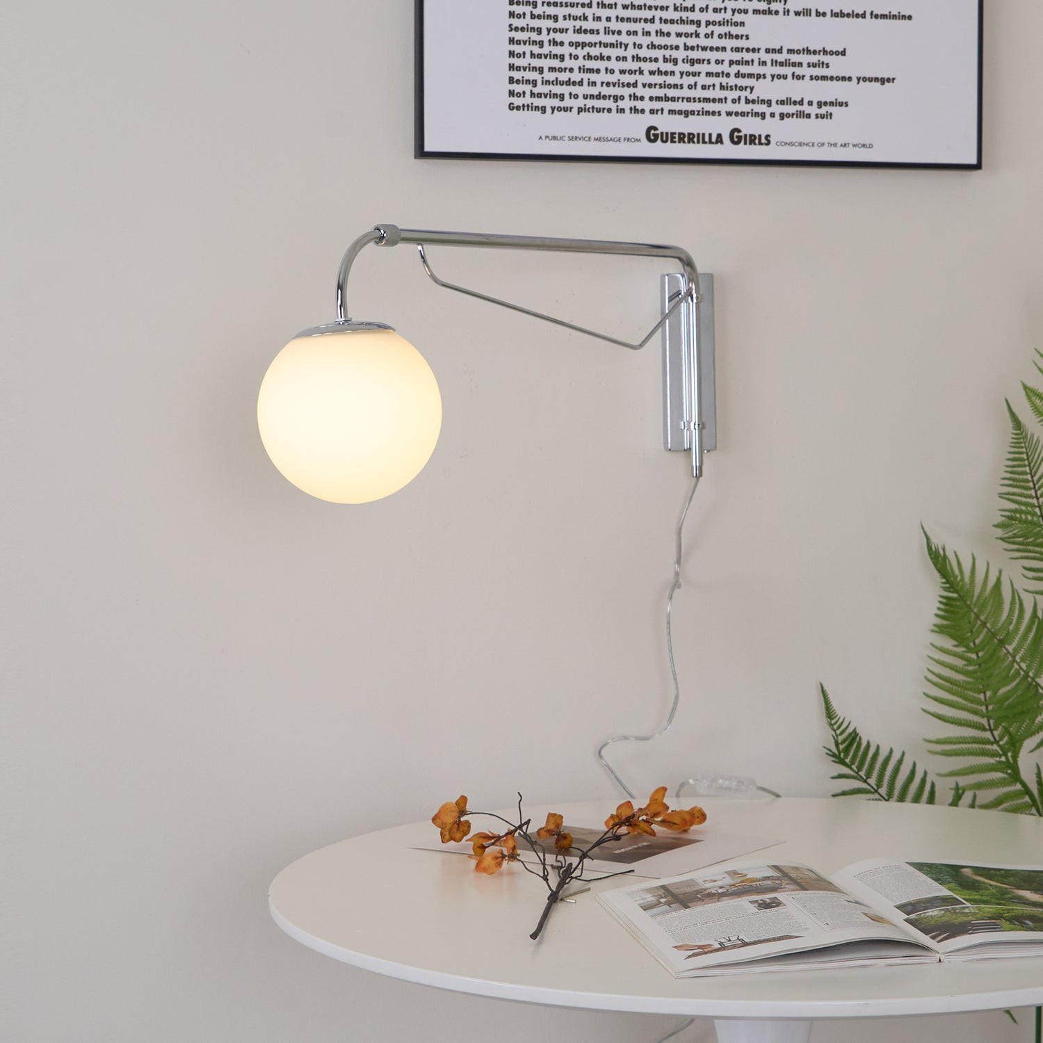Simple Style Plug In Wall Lamp P017