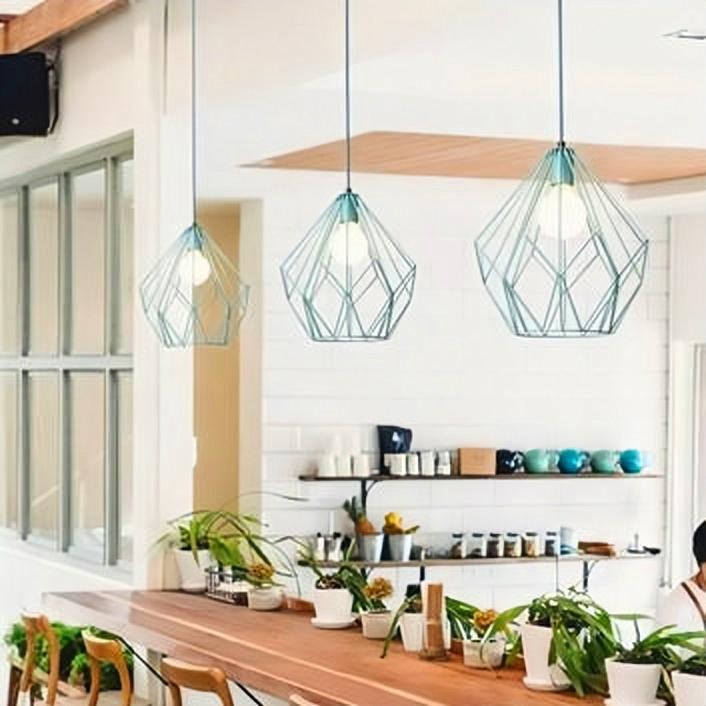 Macaron Cage Pendant Light