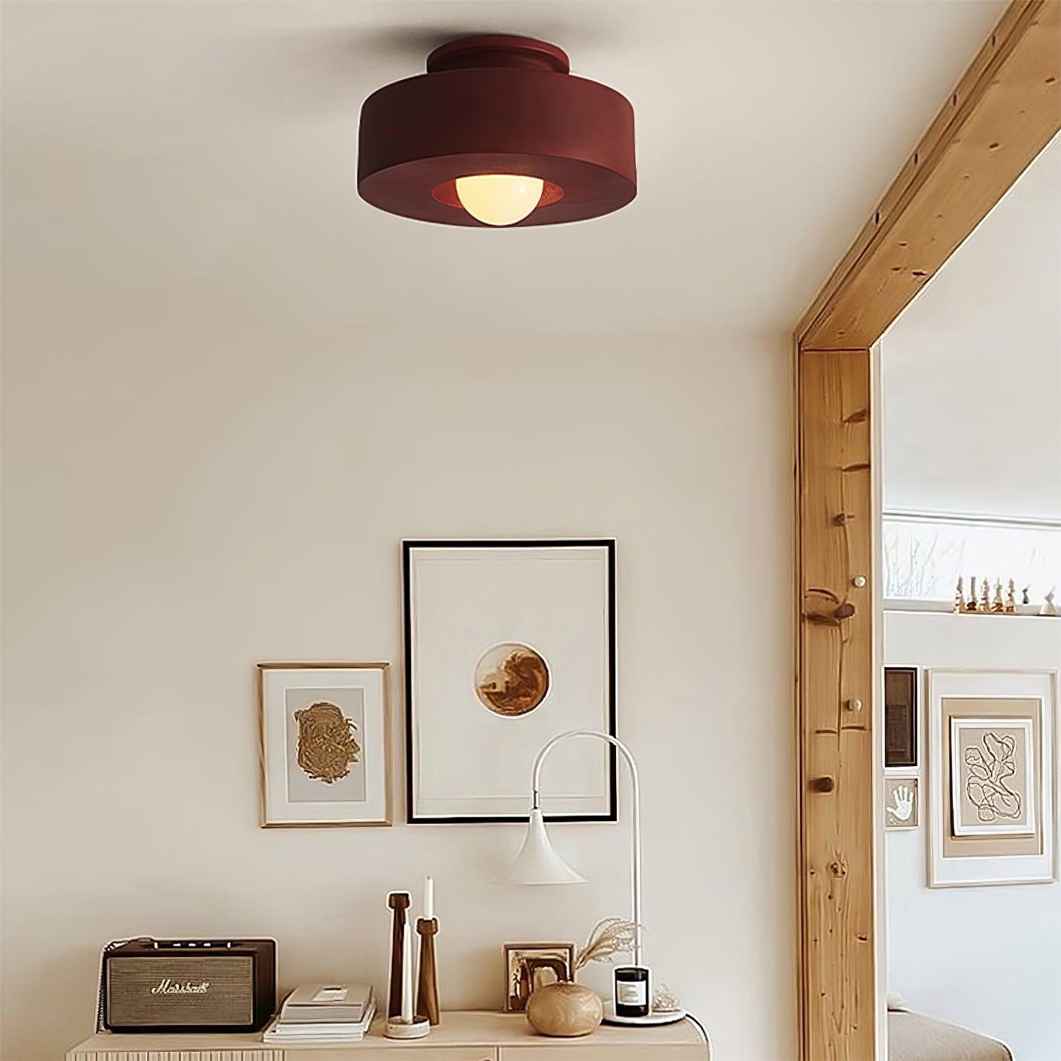 Nordic Minimalist Solid Color Ceiling Lamp S175