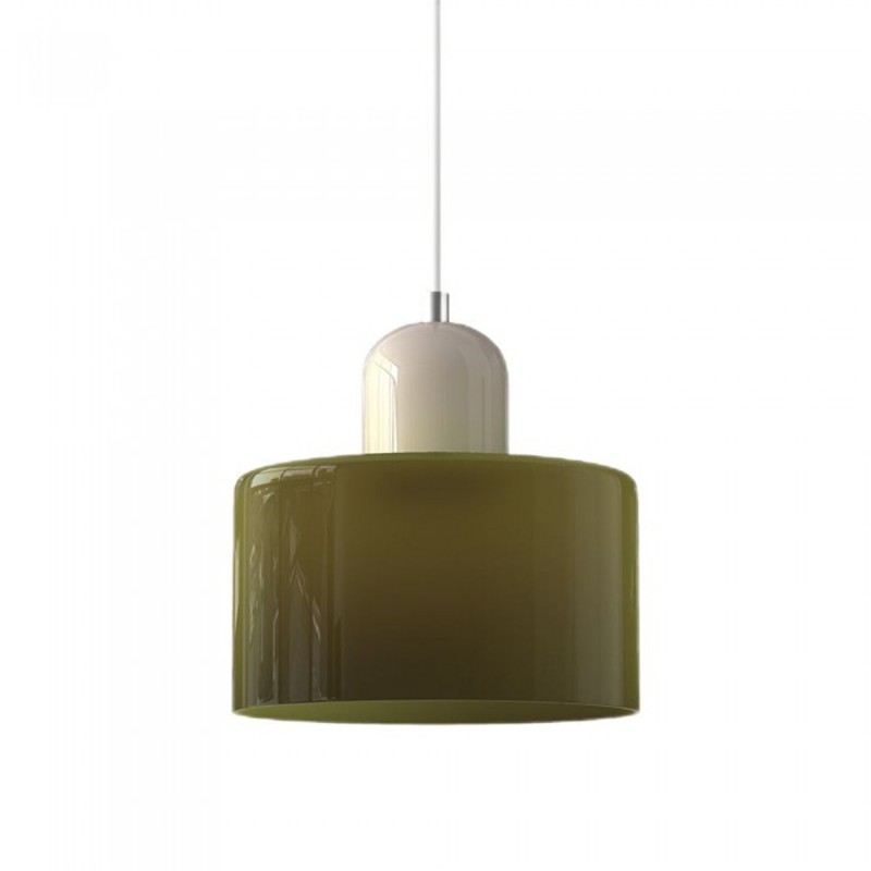 Nordic Morandi Cylinder Glass Pendant Light S66