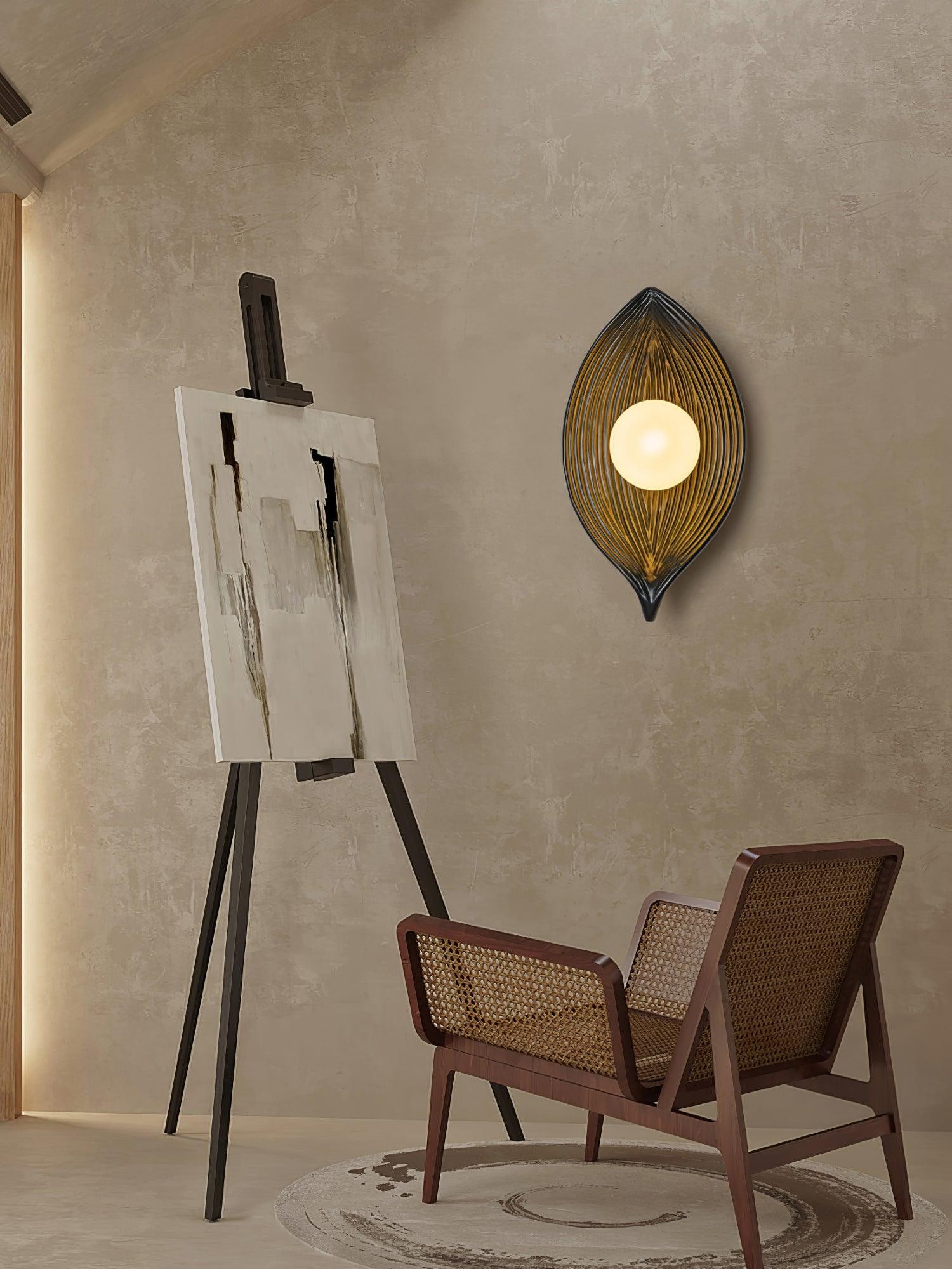 Leaf Canoe Wall Sconce M442