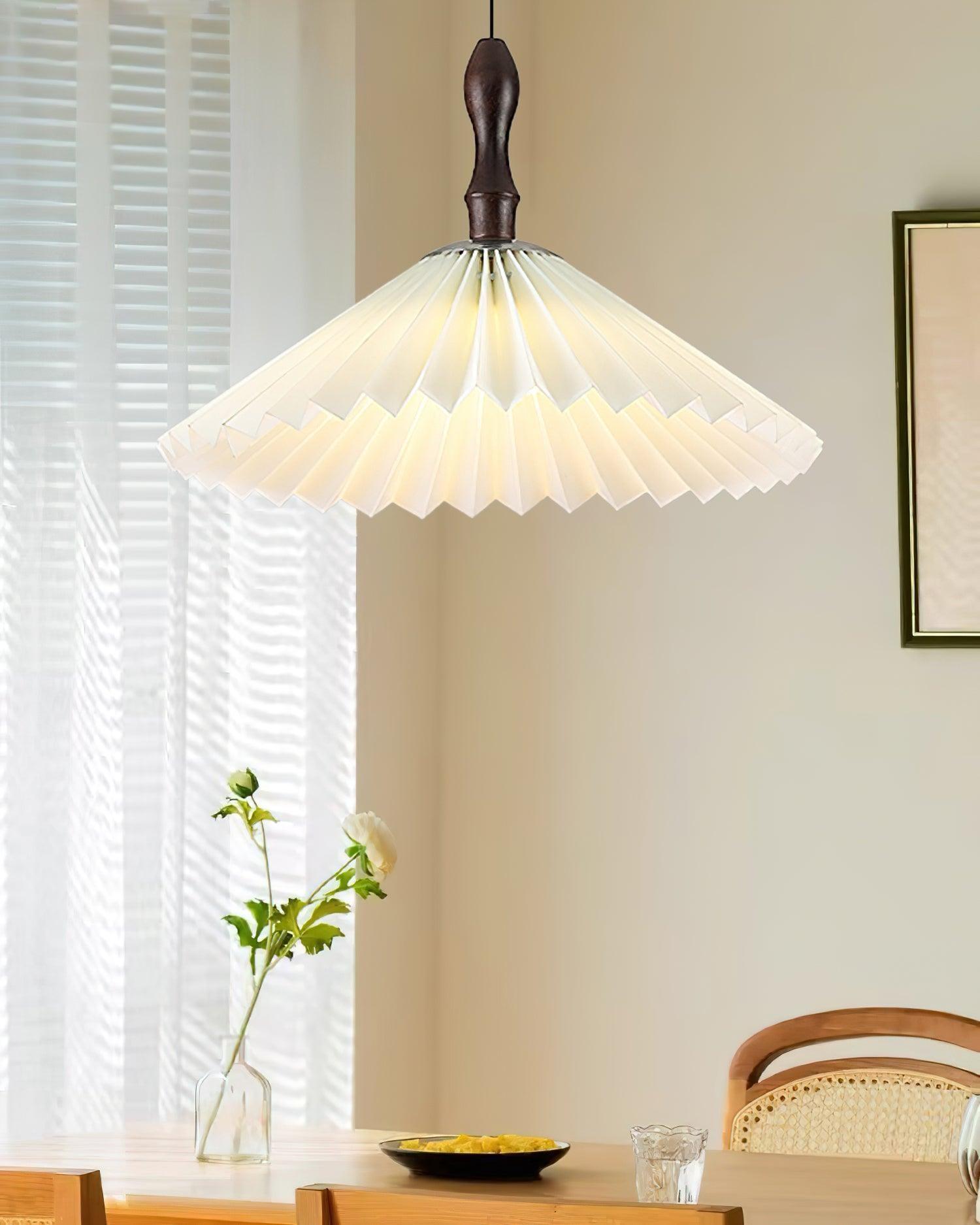 Simple White Flower Paper Pendant Lamp M552