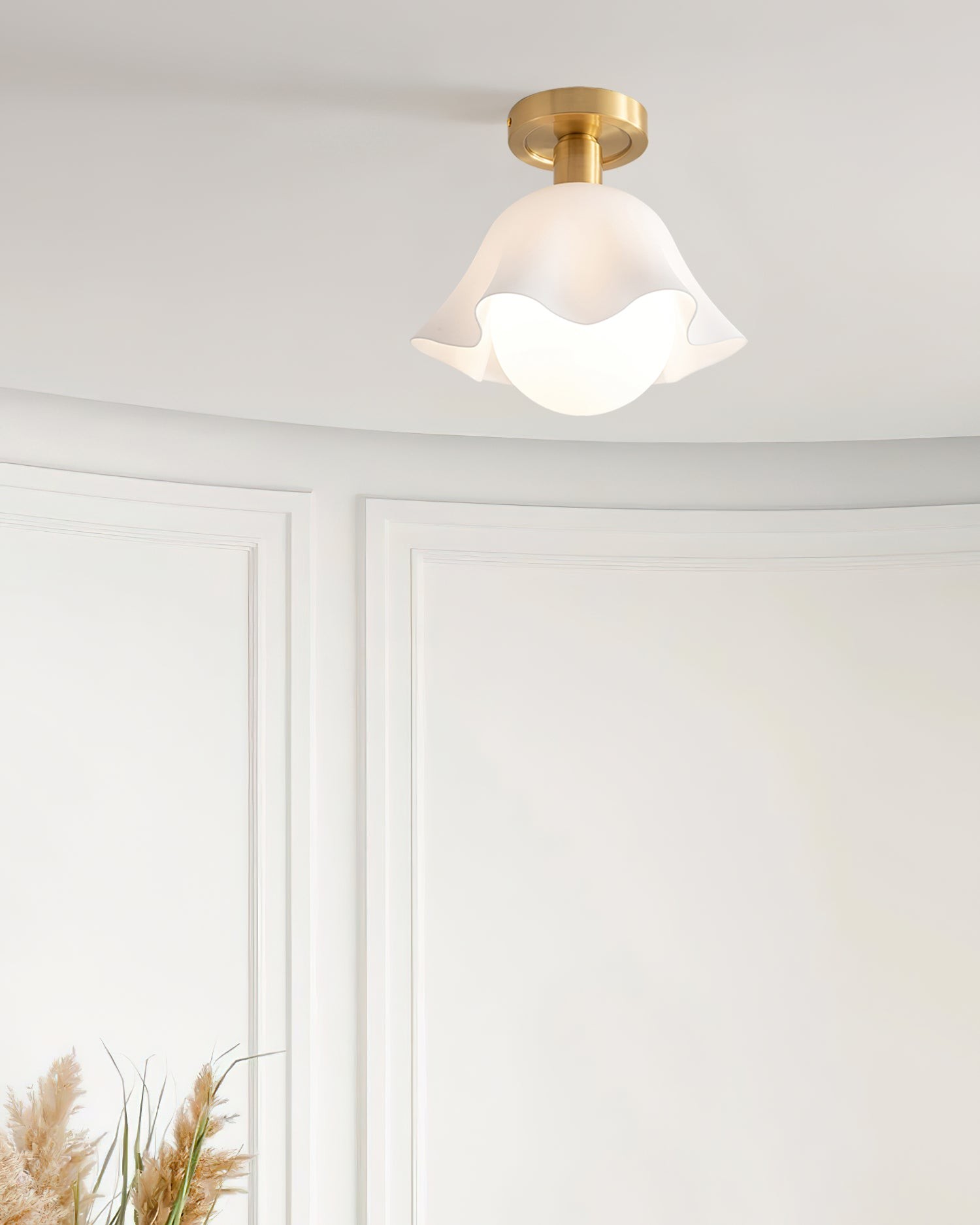 French Flower Ceiling Light P061
