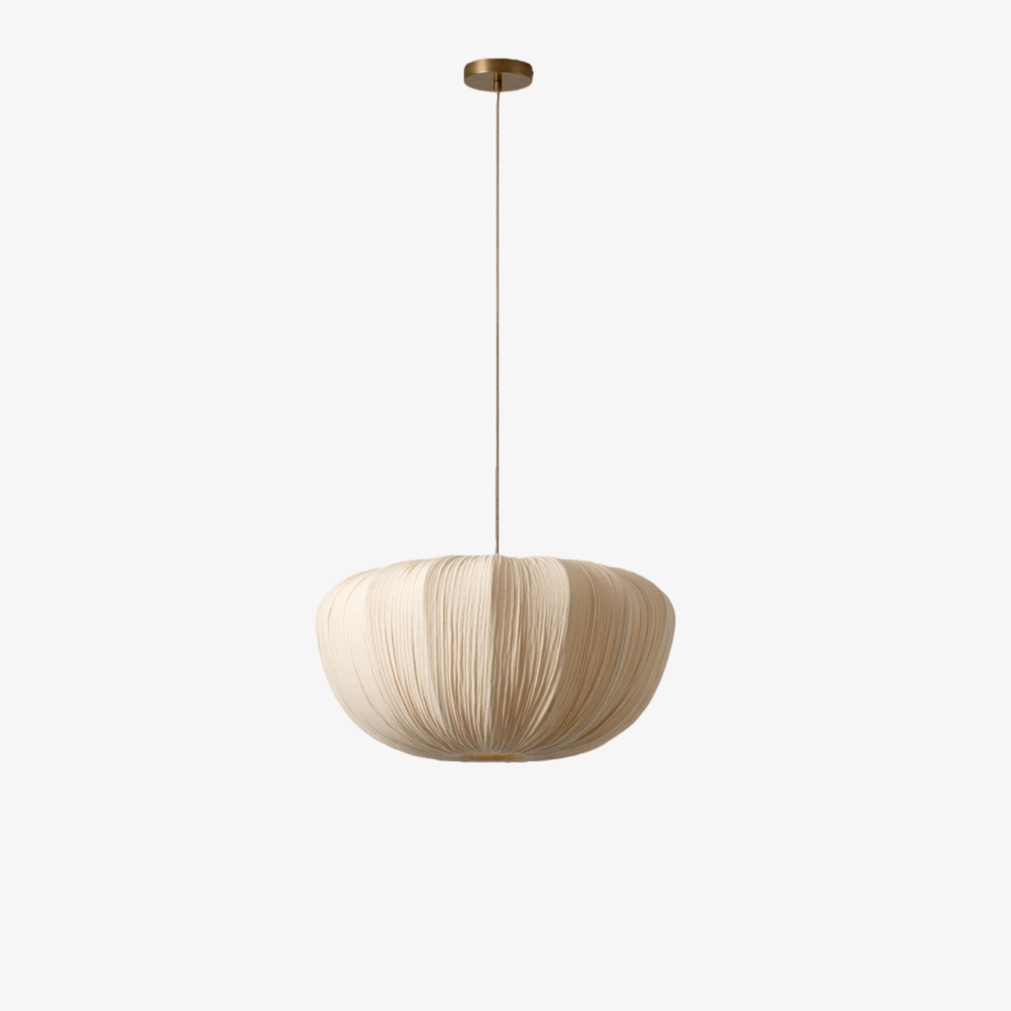 Linbron Soft Linen Shade Pendant - Elegant Light for Living T477