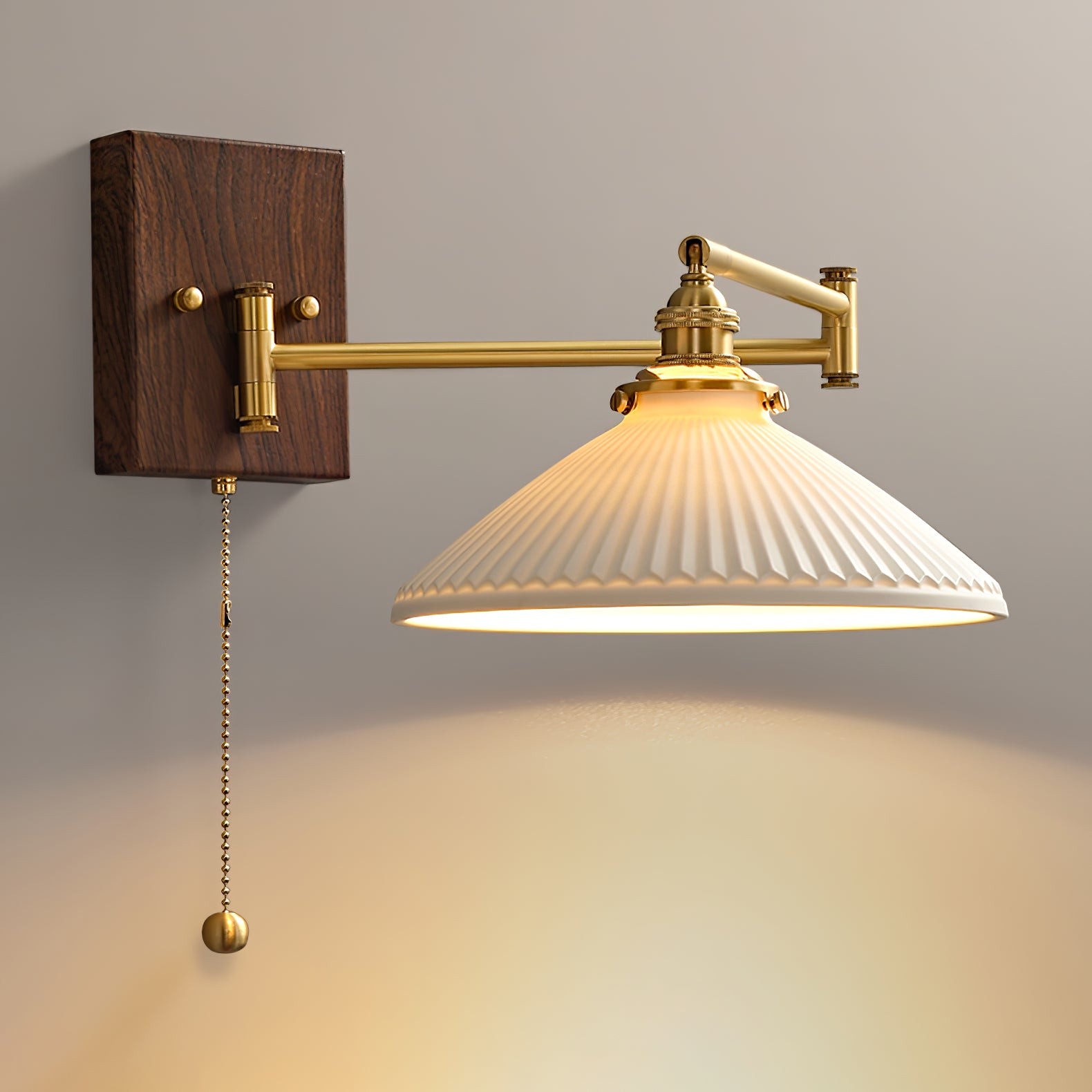 Ceramic Geometry Wall Lamp M379