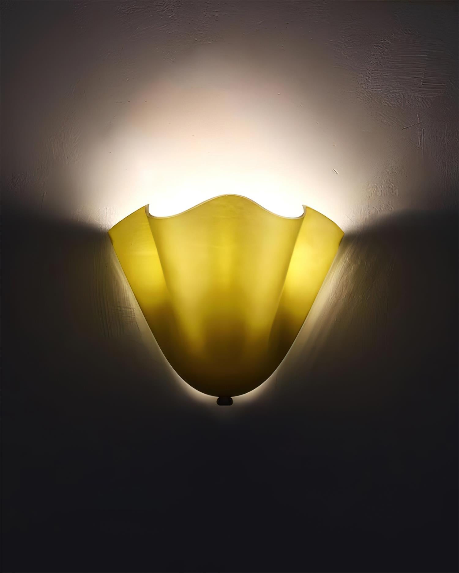 Bellina Modern Glass Wall Sconce - Ambient Lighting for Hallway P075