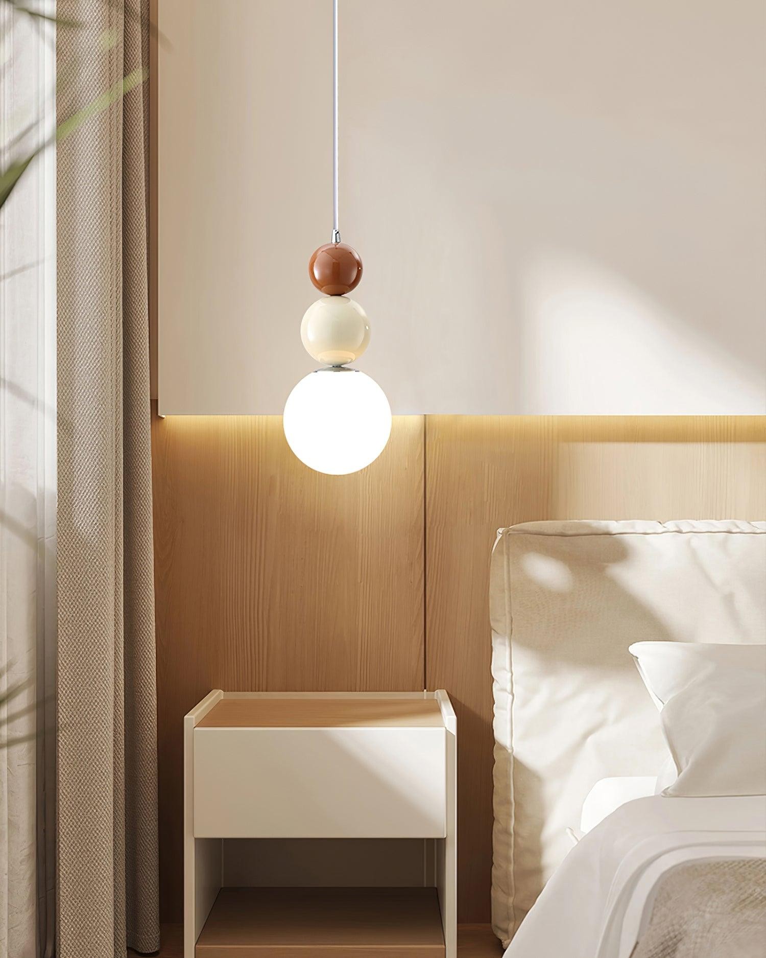 Nordic Cream Modern Simple Dot Pendant Lamp M285