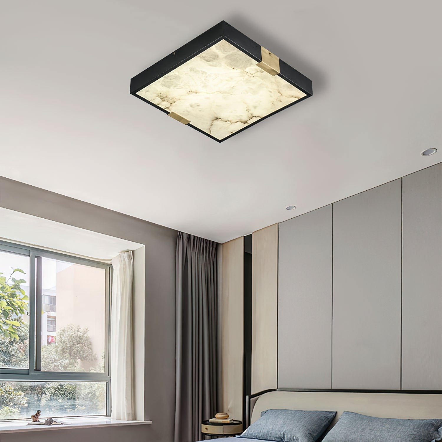 Lucien Alabaster Ceiling Light T1656