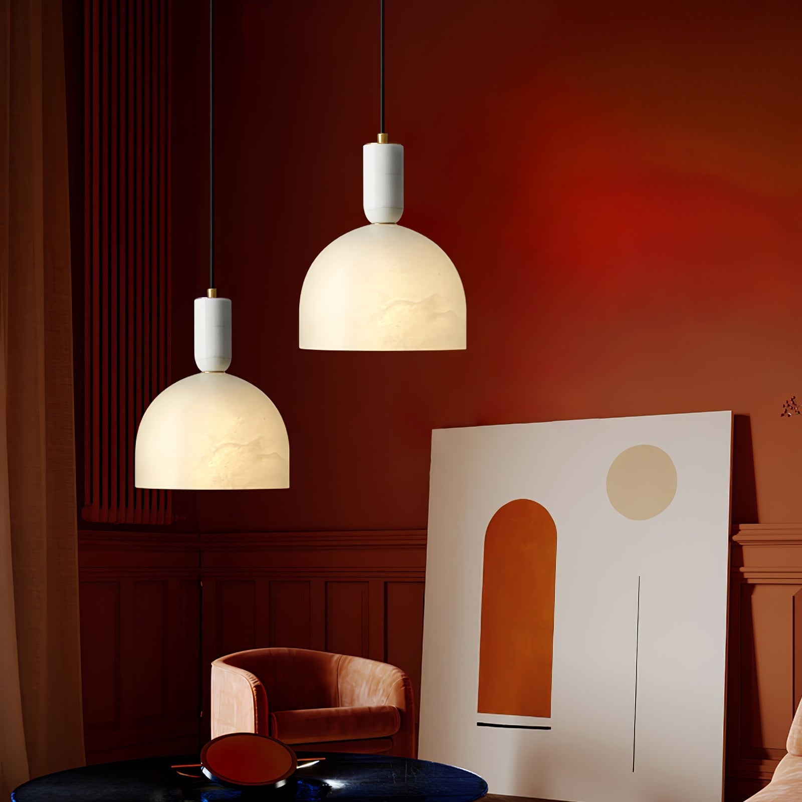 Blair Alabaster Pendant Light T1579