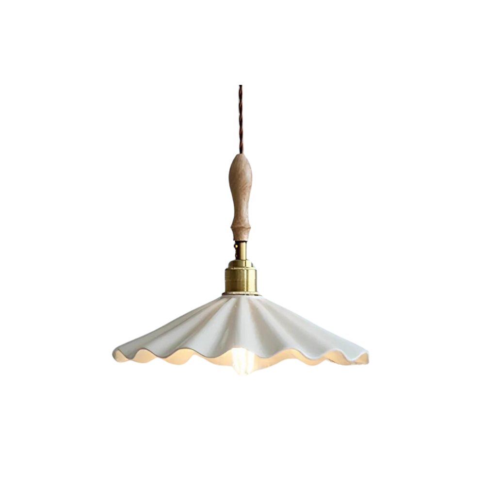 The Ceramic Flute Pendant Light T2098