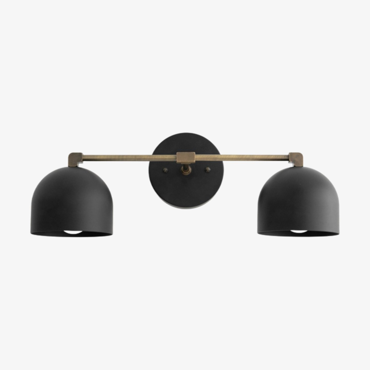 Metio Dome Mid-Century Deep Ball Vanity Lamp - Brass Wall Sconce T412