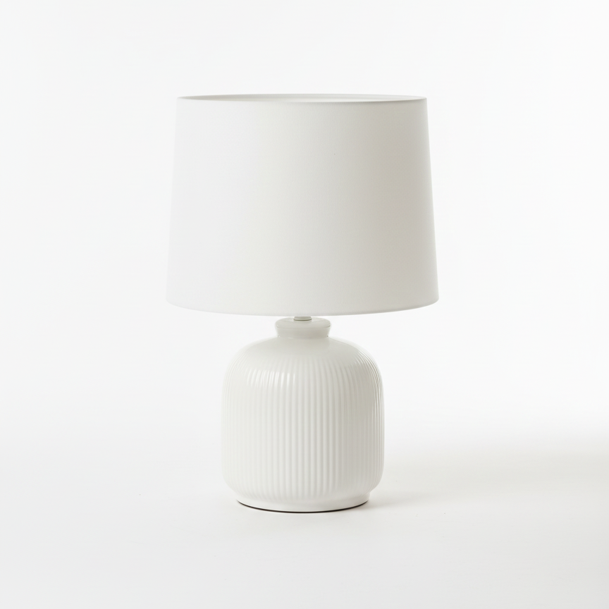 Evergreen Floral Table Lamp T1551