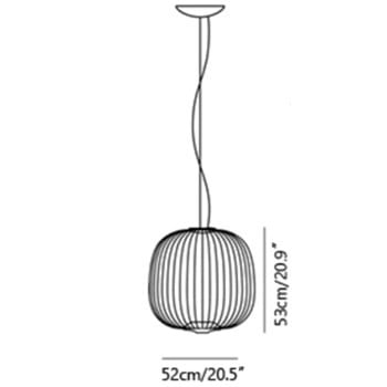 Radiloop Pendant Light - Minimalist Designer Lamp for Dining Area