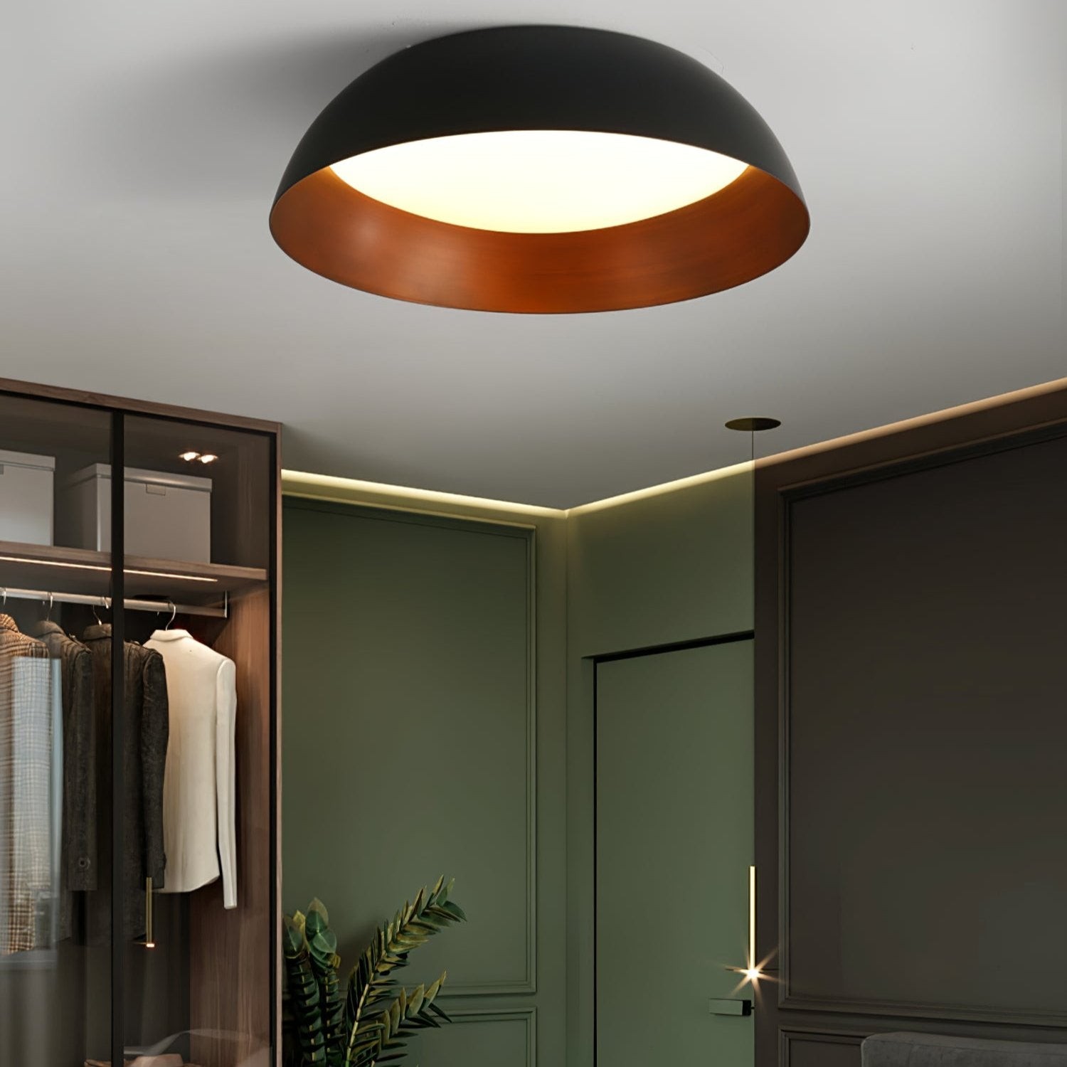 Italian Minimalist Bowl Ceiling Lamp M535