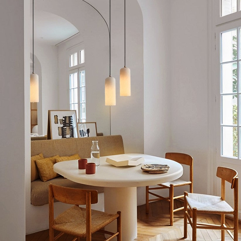 Nordic Modern  Alabaster Monty Pendant Light T2112