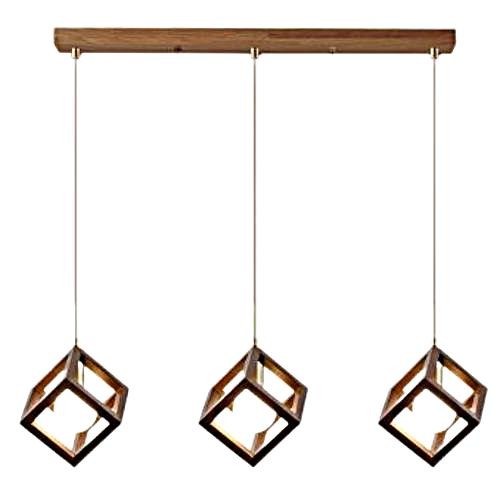 CUBIC Wooden Pendant Light