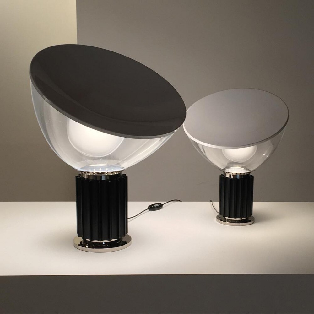 Bowlum Table Lamp - Designer Glass Table Lamp for Bedroom