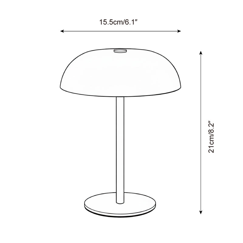 Crescent Charge Table Lamp T1457