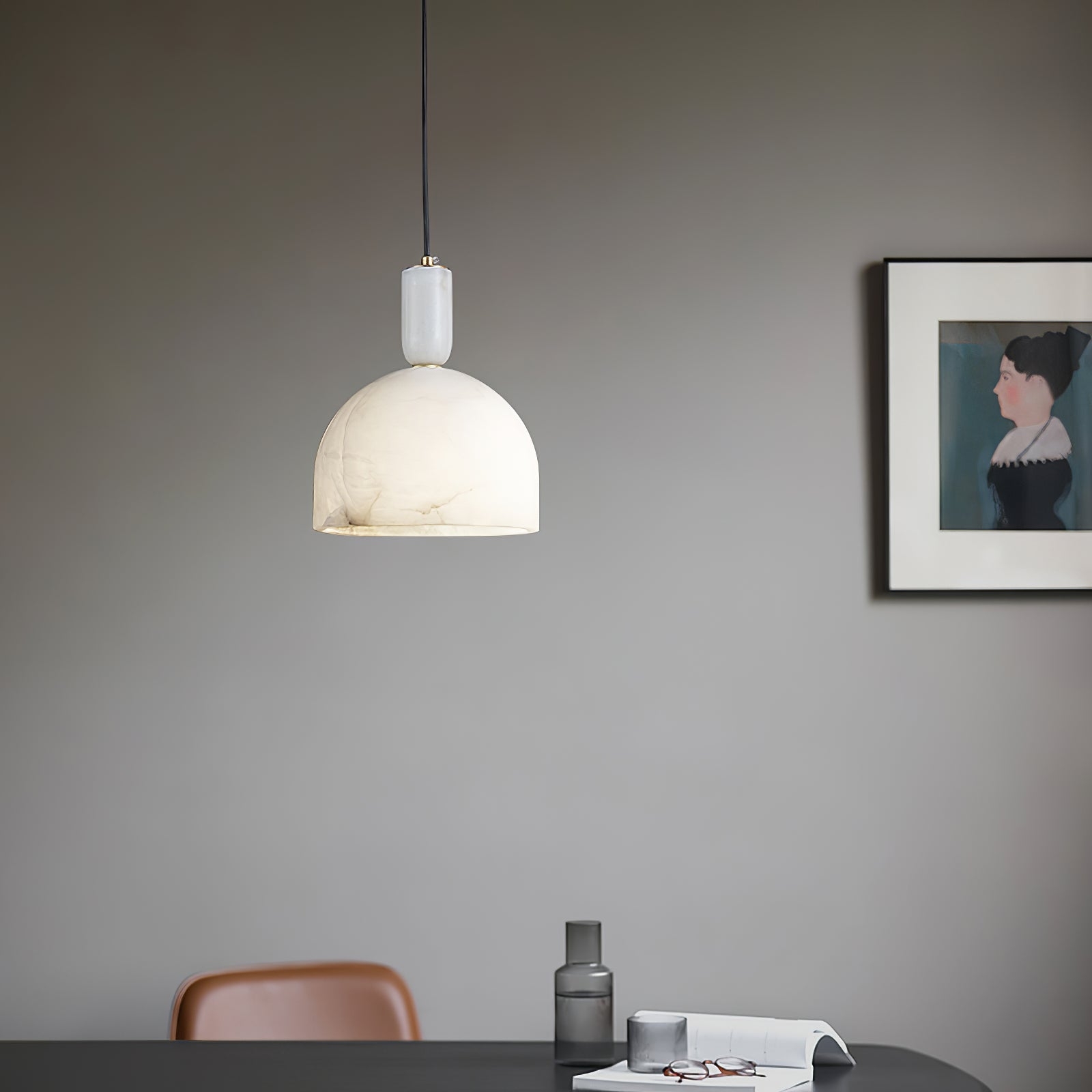 Blair Alabaster Pendant Light T1579