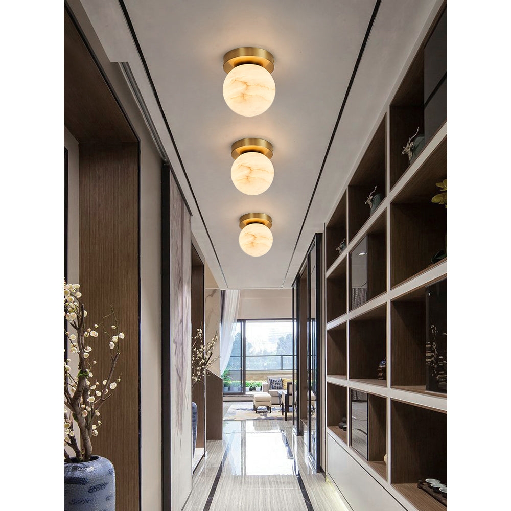 Melange Alabaster Ceiling Light T1720