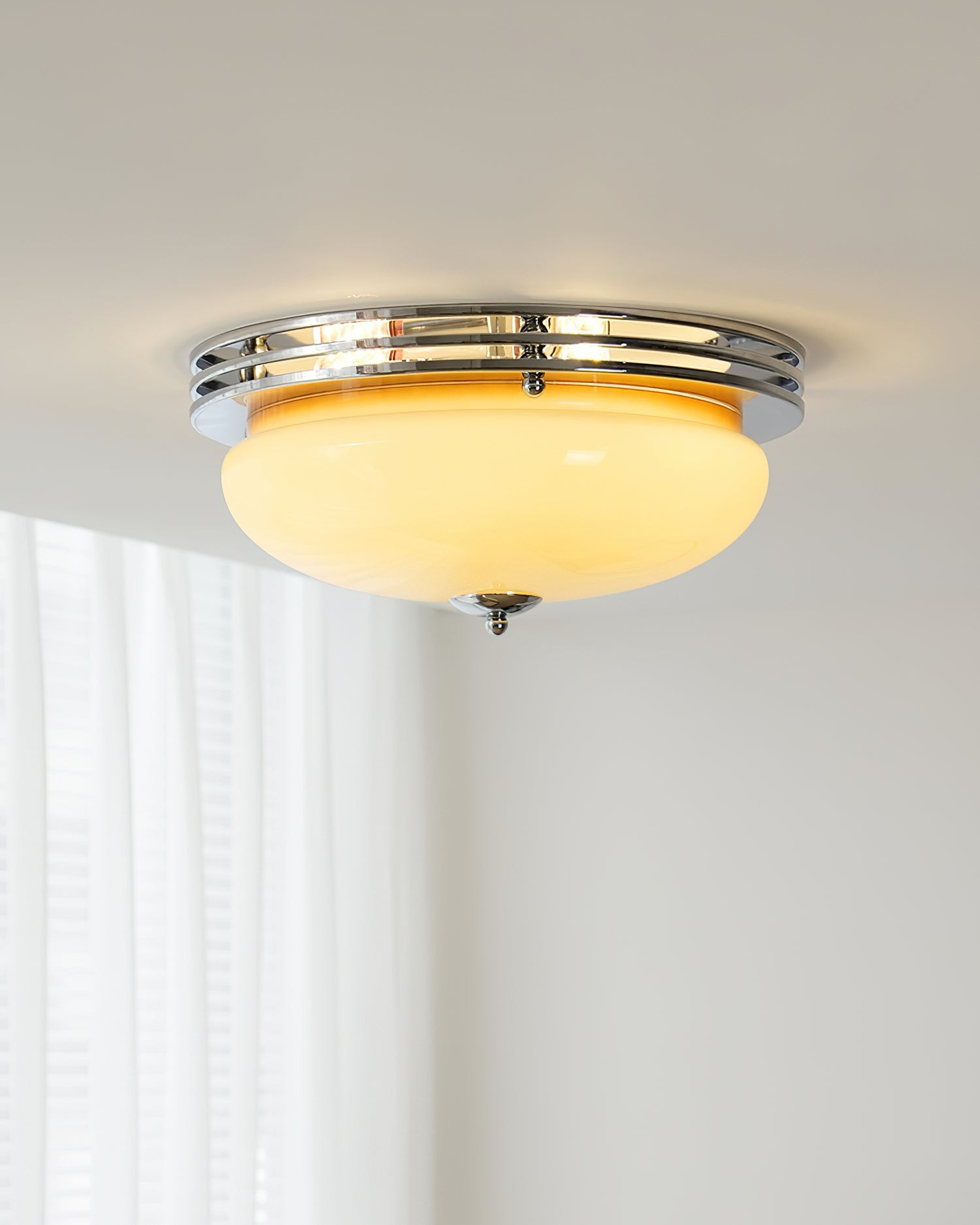 Bauhaus Egg Tart Ceiling Light P034