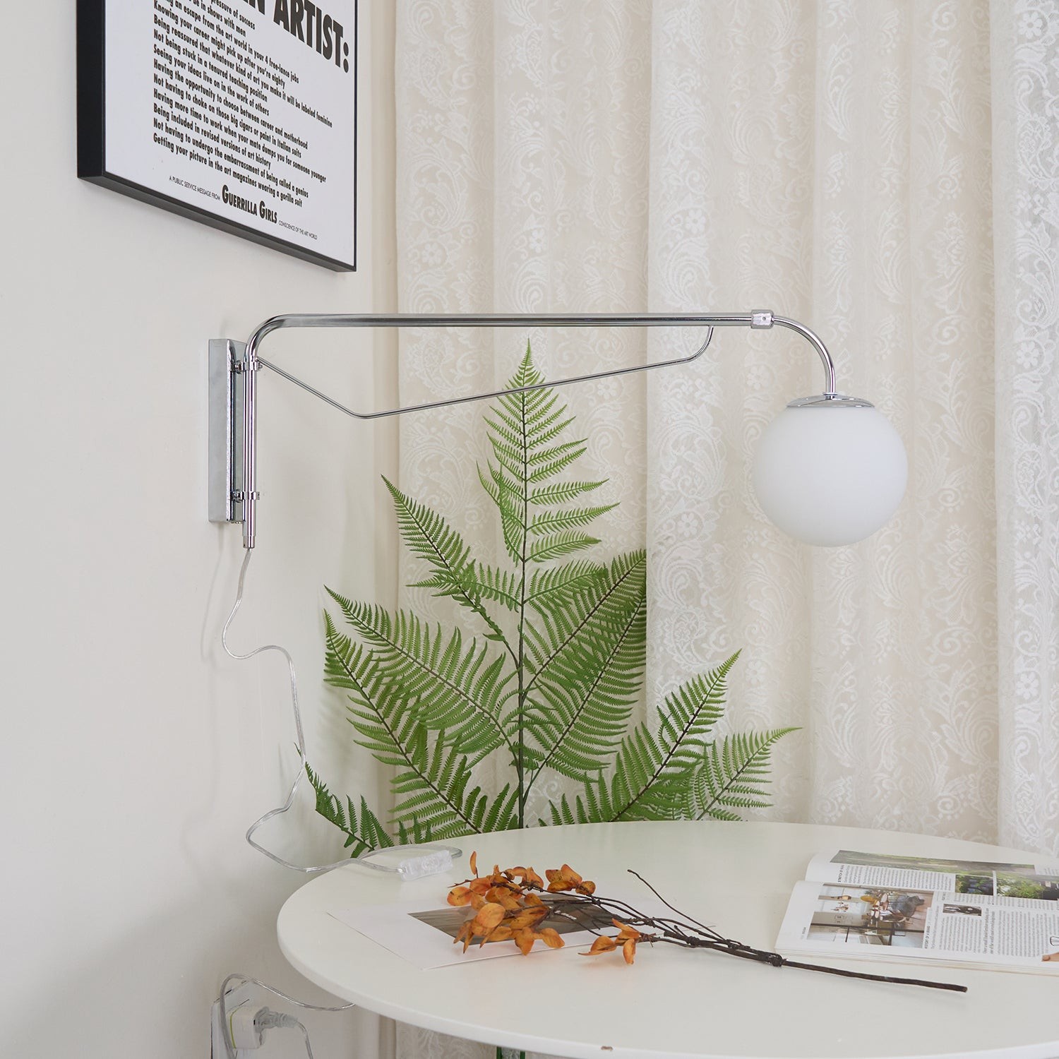 Simple Style Plug In Wall Lamp P017