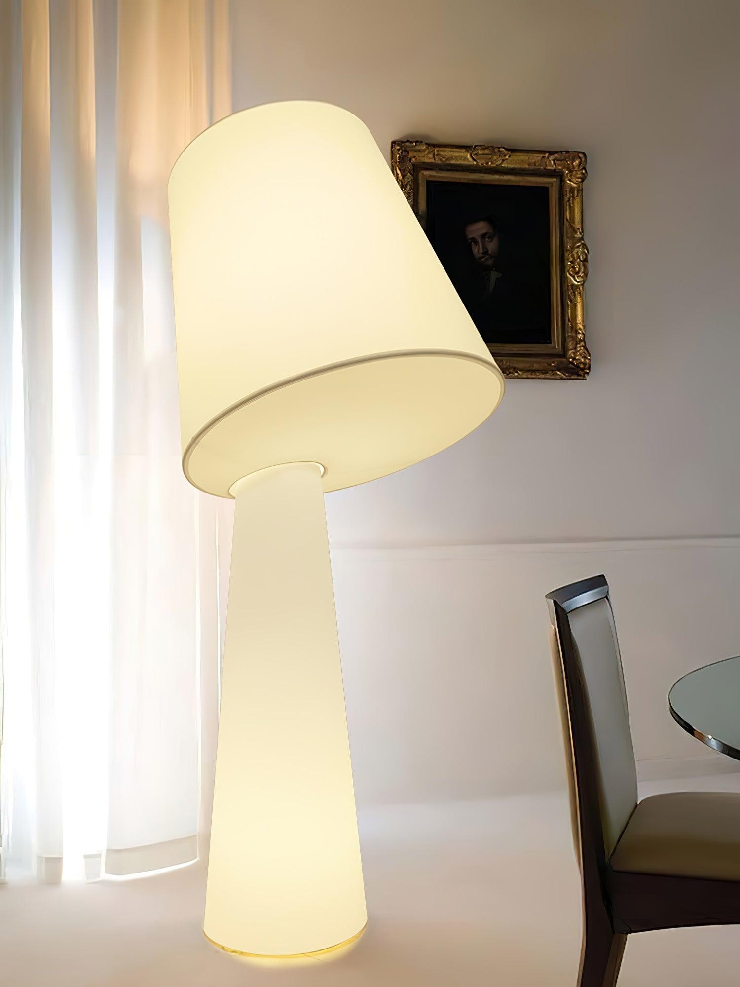 Column Fabric Floor Lamp Suitable For Living Room M561