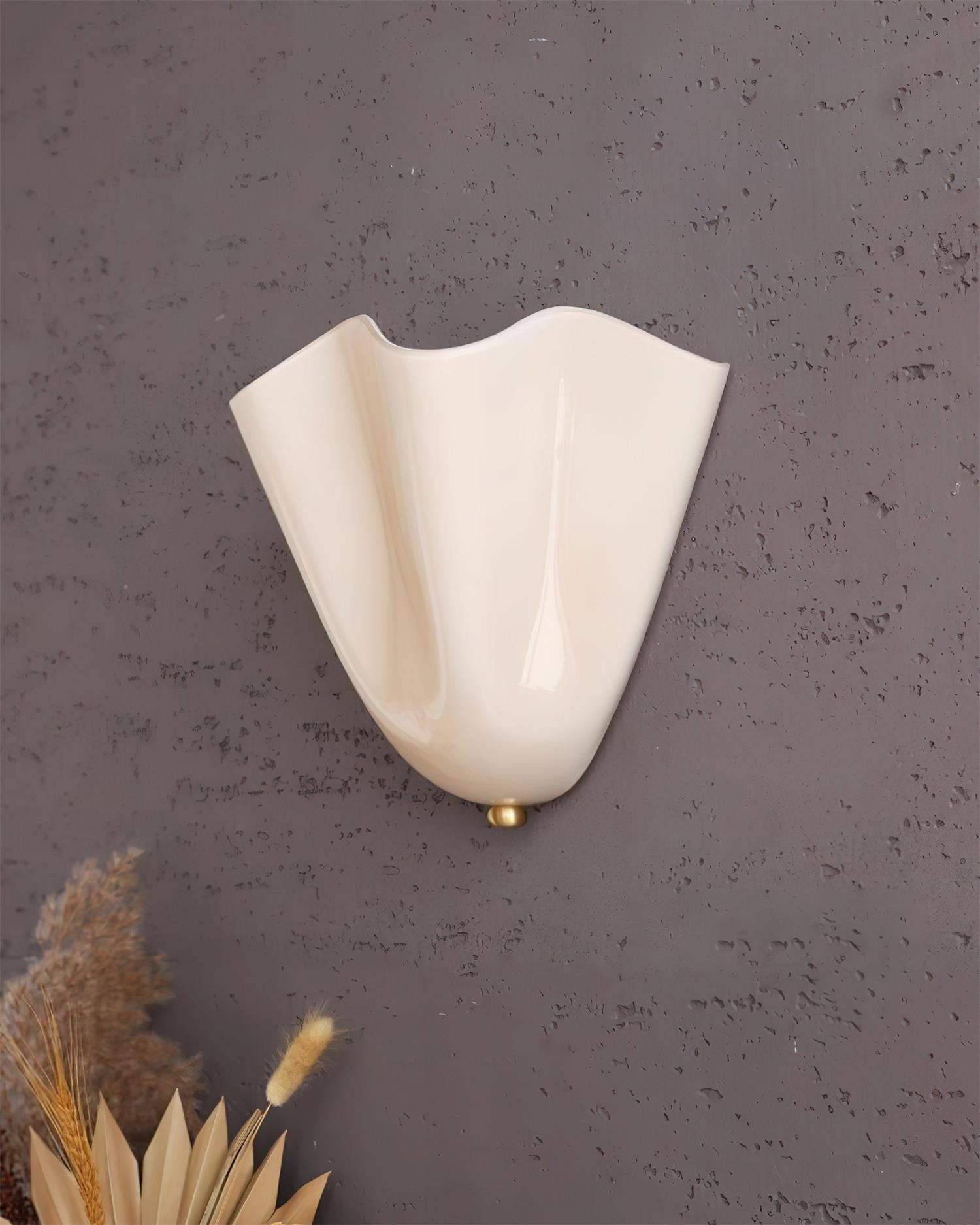Bellina Modern Glass Wall Sconce - Ambient Lighting for Hallway P075