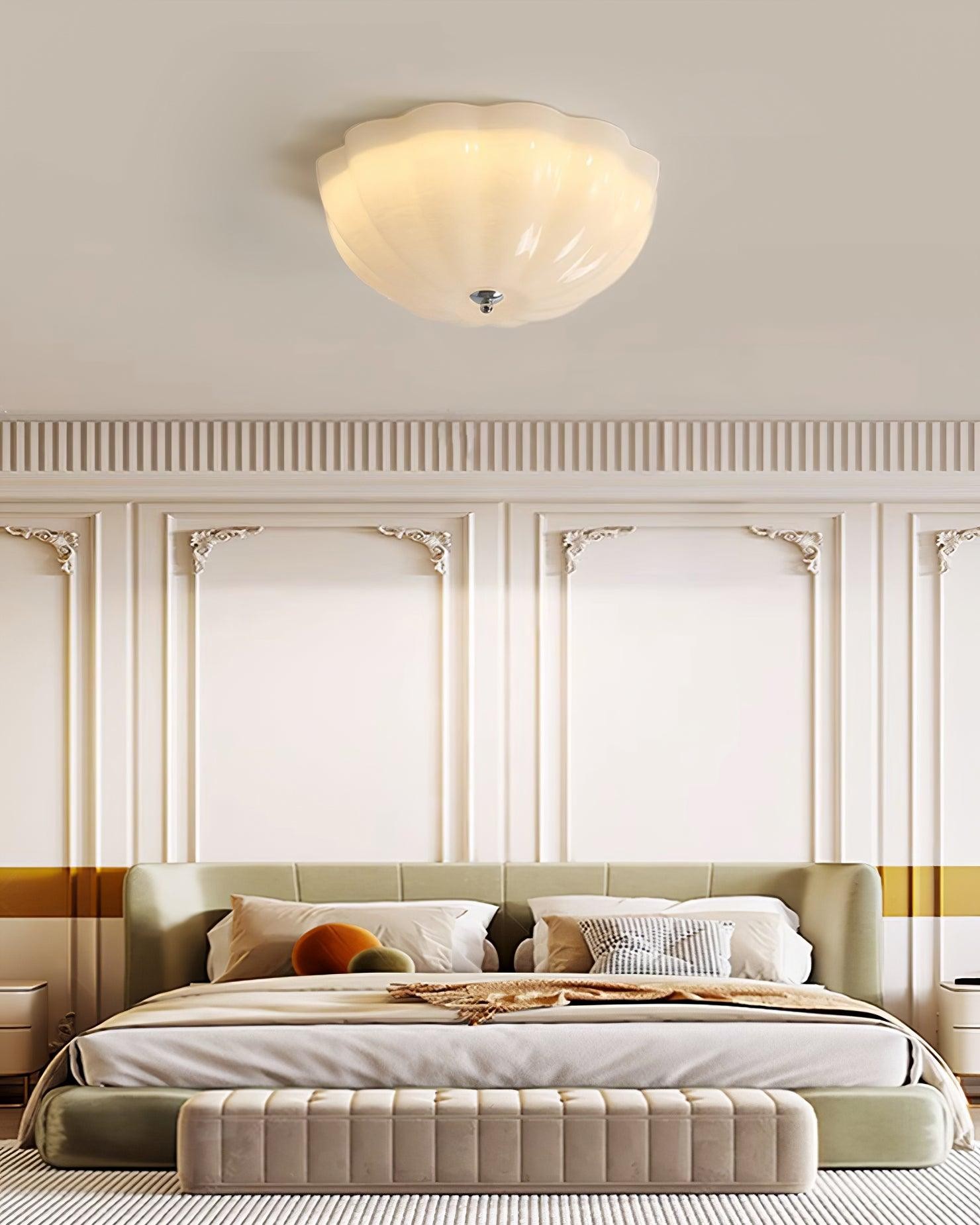 Jelly Shaped Glass Ceiling Lamp M358