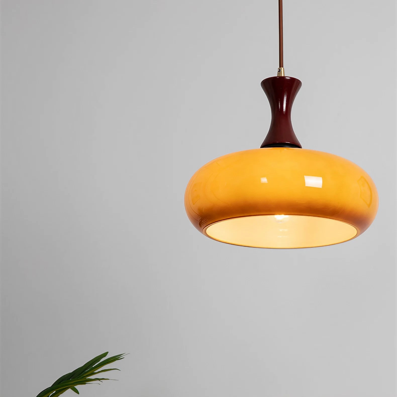 Retro Bauhaus Glass Pendant Light S86