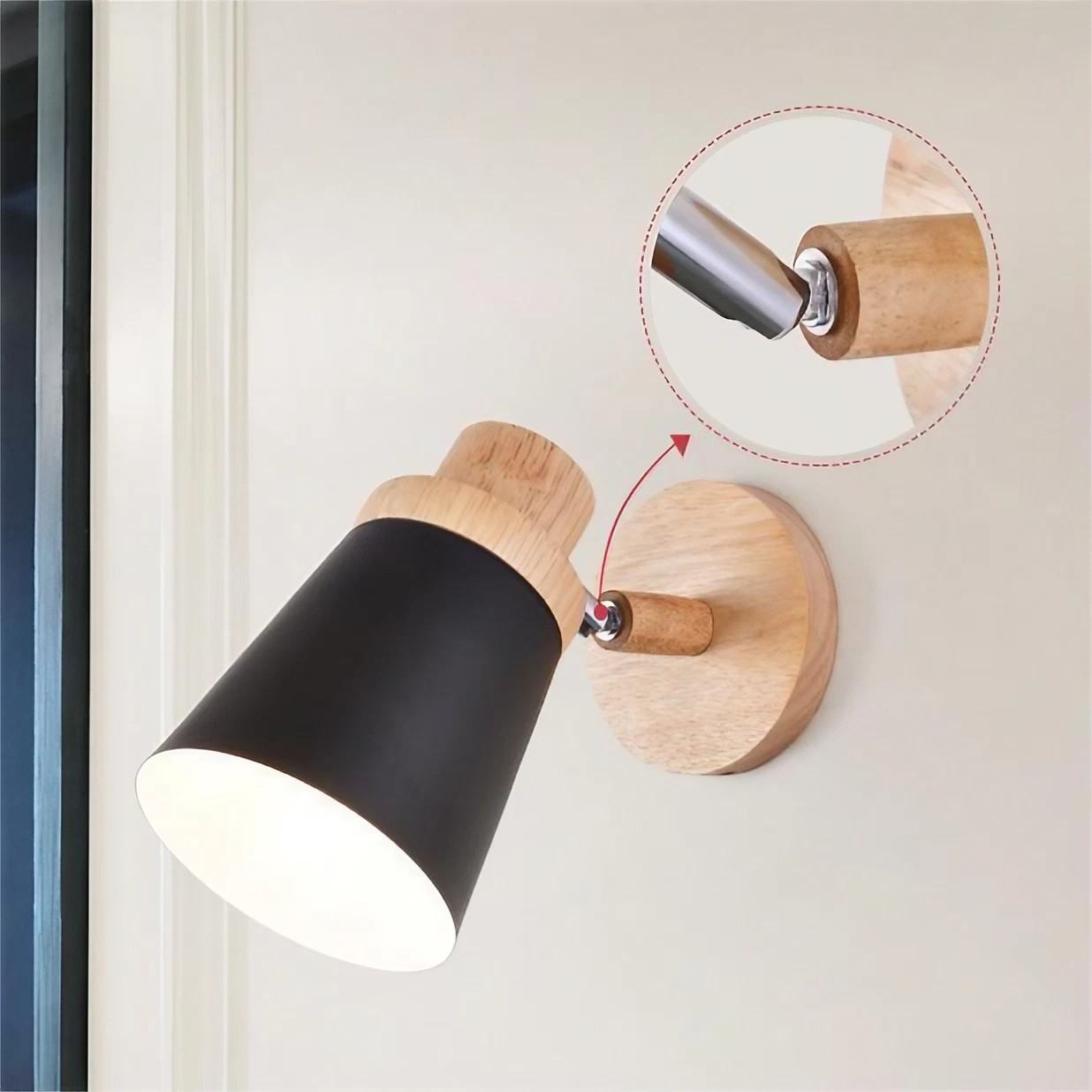 Swivel Conical Macaron Wall Light S39