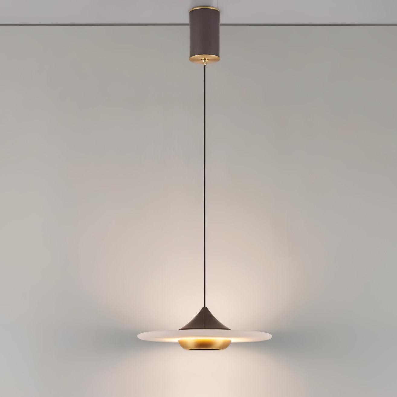 Flying Saucer Marble Pendant Lamp M455