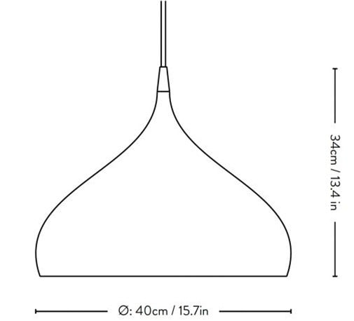Spinning BH2 Pendant Light