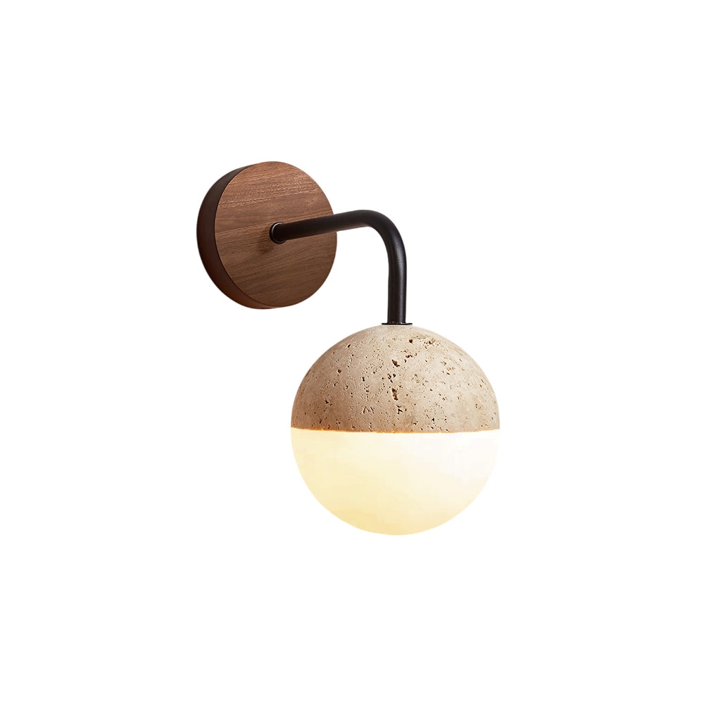 Tia Travertine Wall Lamp T1886