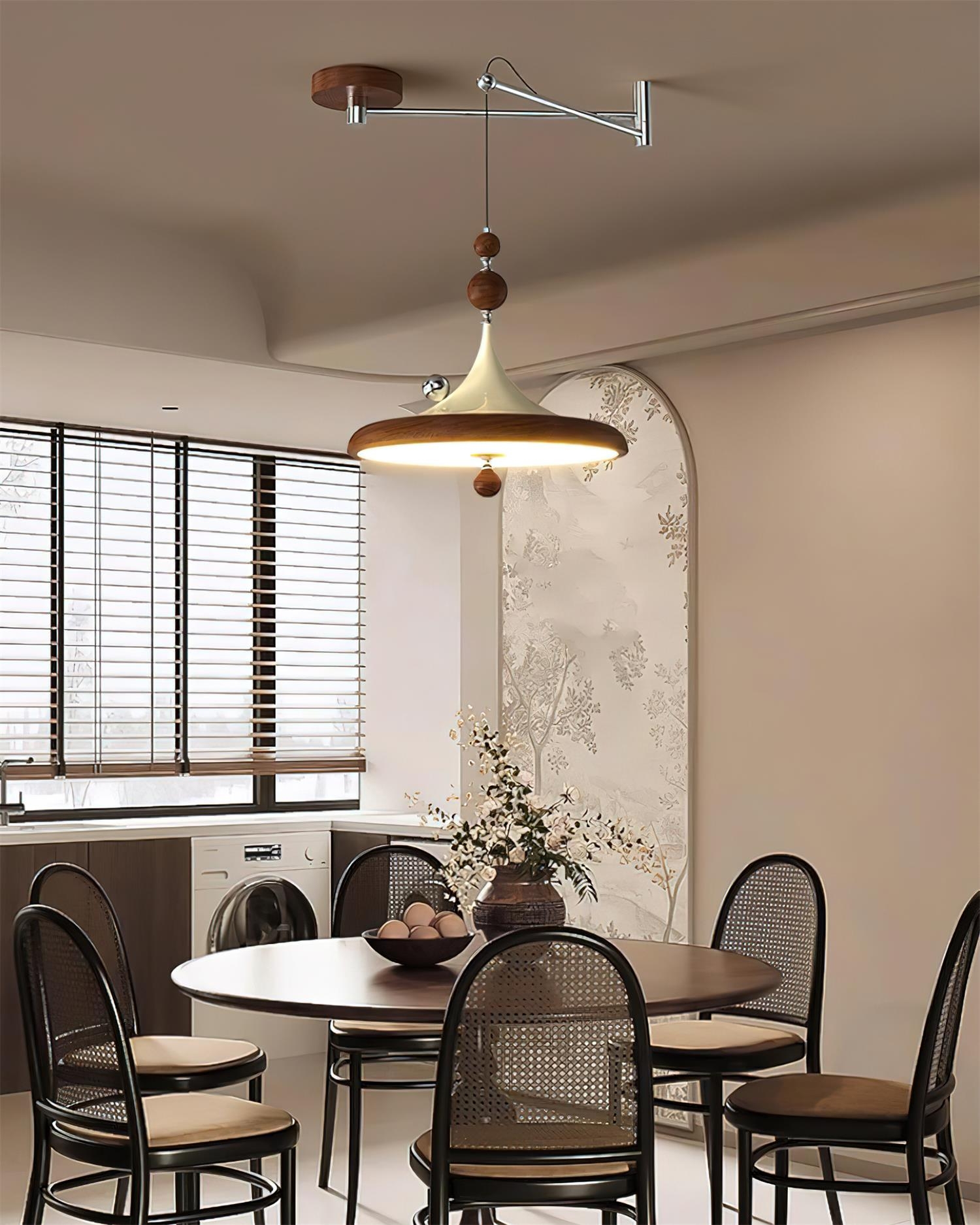 Ballora Swing Arm Pendant Lamp T1364