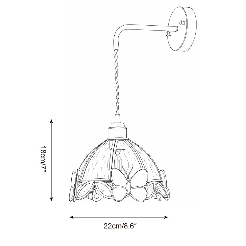Butterfly Kaleido Wall Lamp T1465