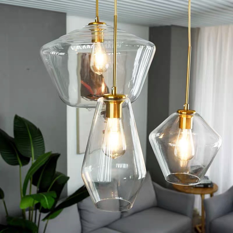 Modern Simple Glass Pendant Lamp