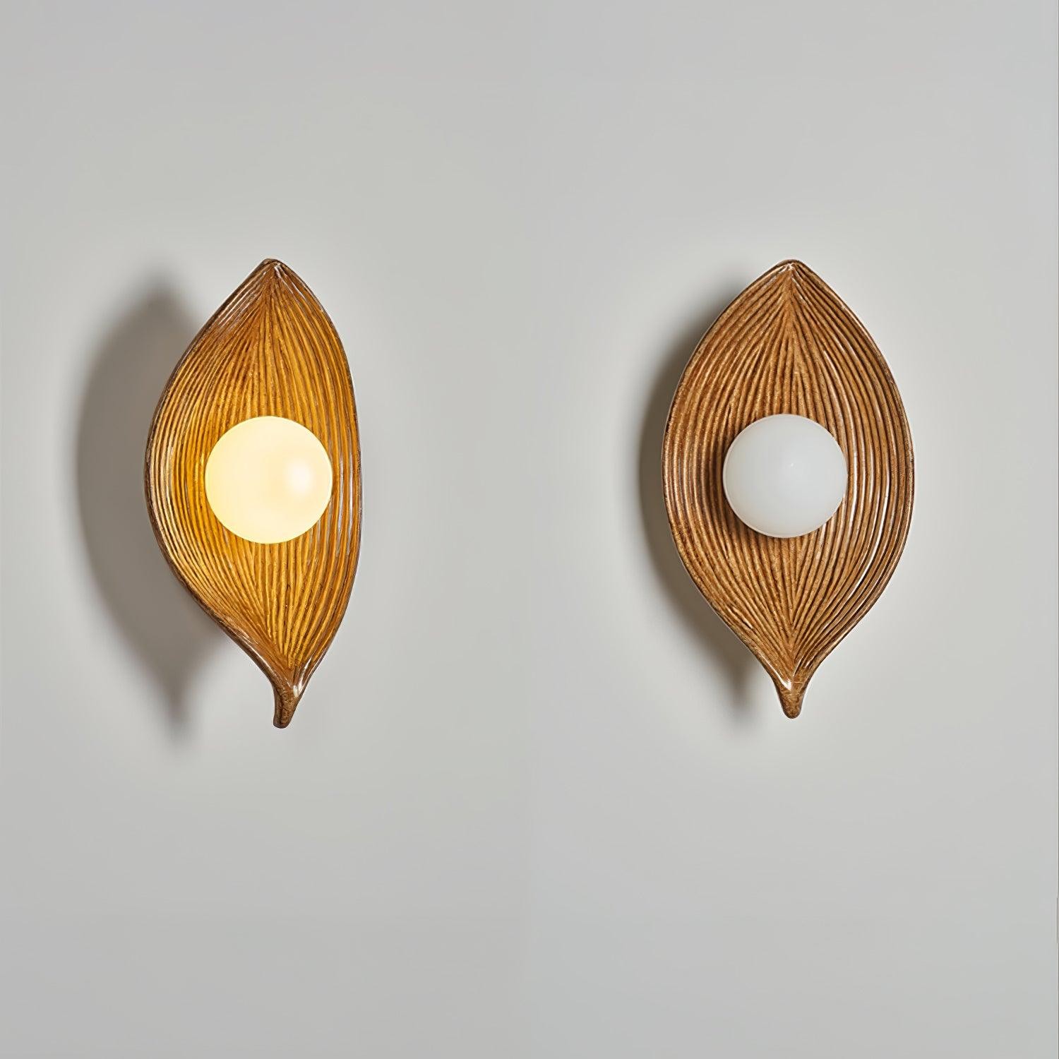Leaf Canoe Wall Sconce M442