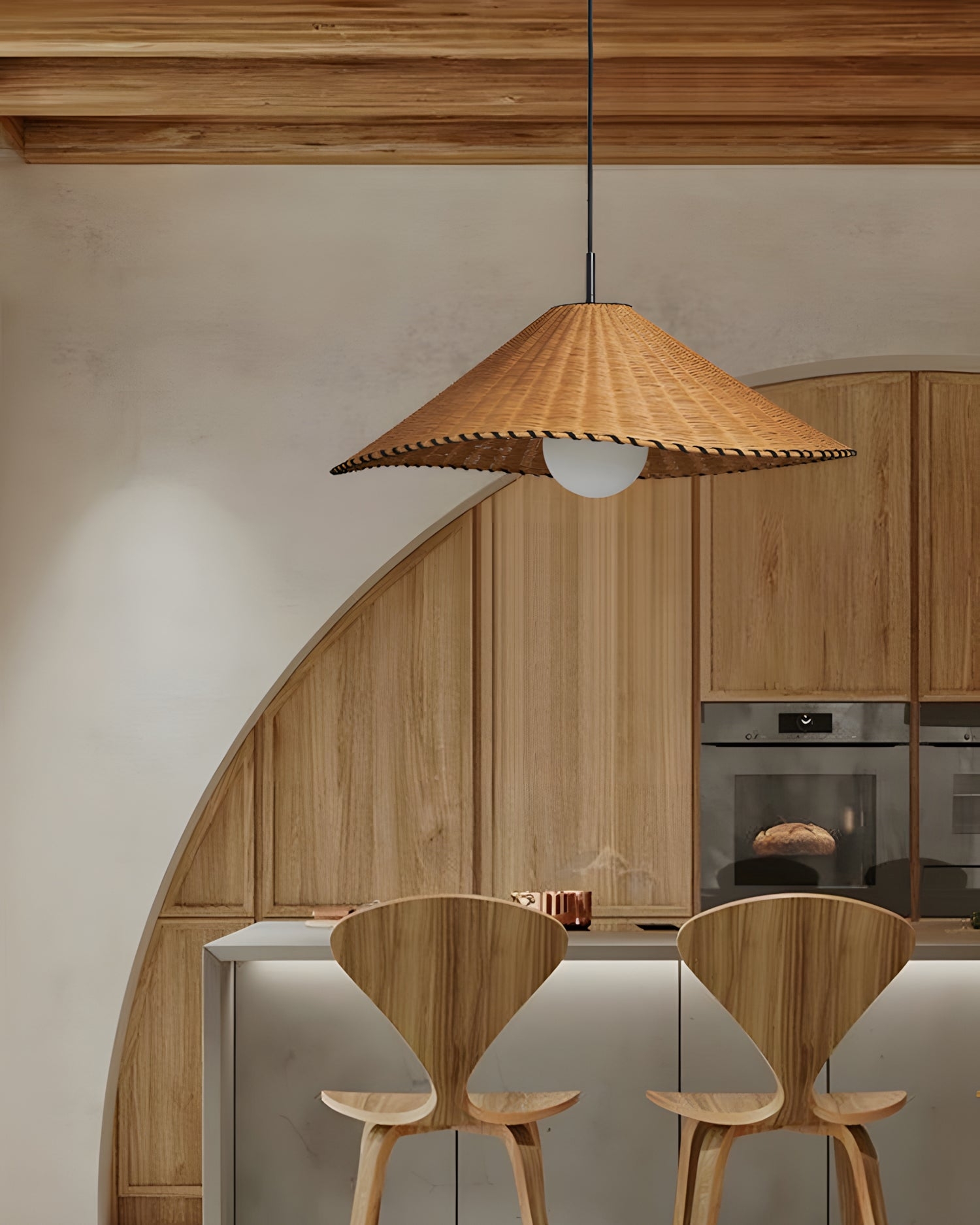 Textured Plane Pendant Lamp T1556