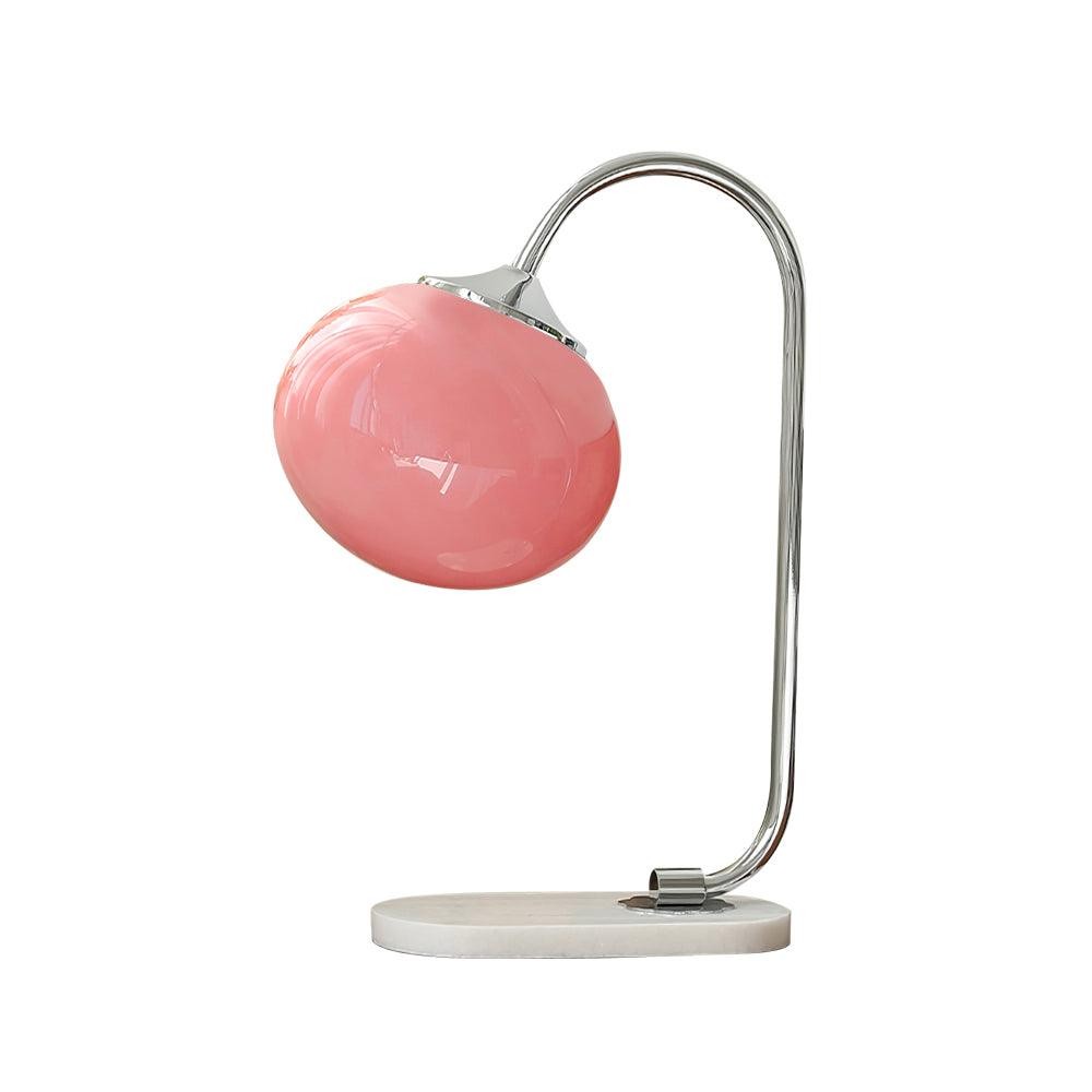 Scandinavian Cream Ball Table Lamp For Living Room M348