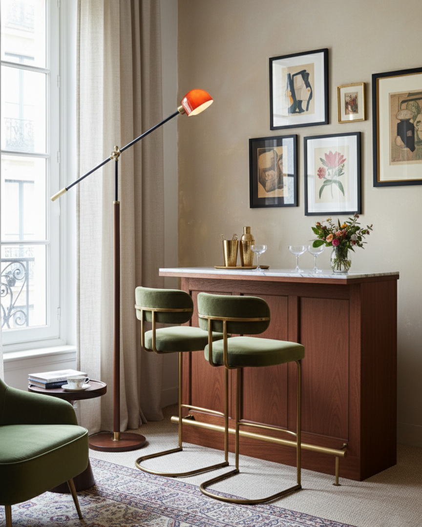 Heritage Swing Floor Lamp T1540