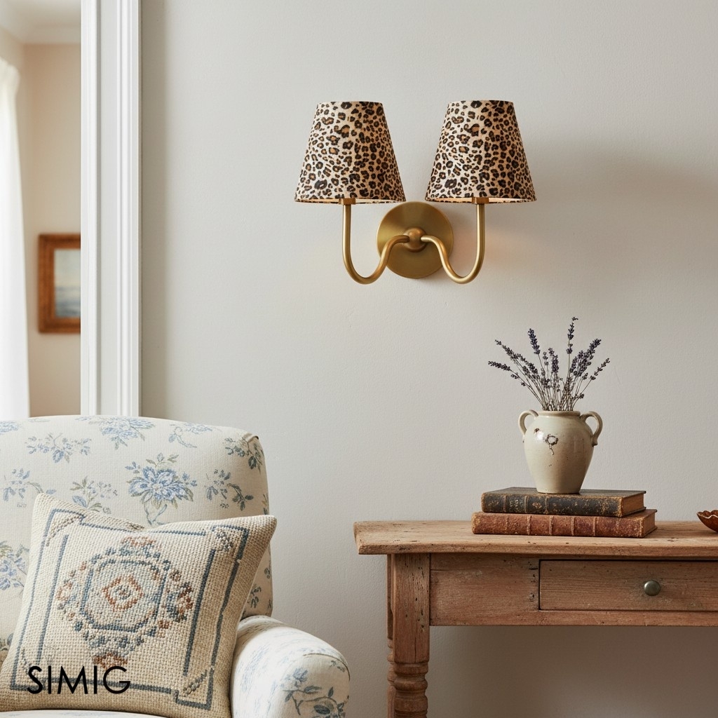 Luvora Modern Pleated Shade Wall Lamp for Bedroom & Living Room T036