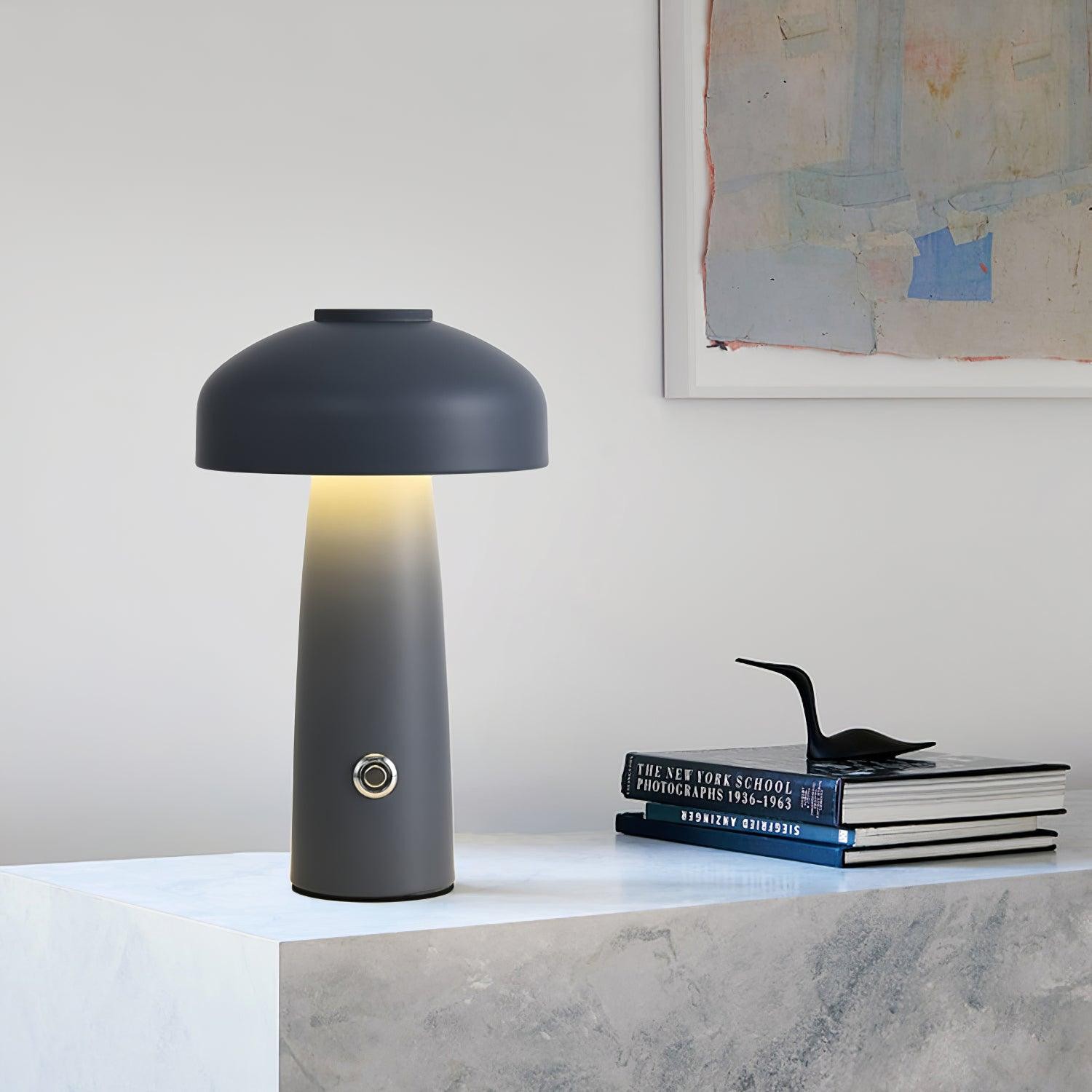 Mushroom Built-in Battery Table Lamp M544