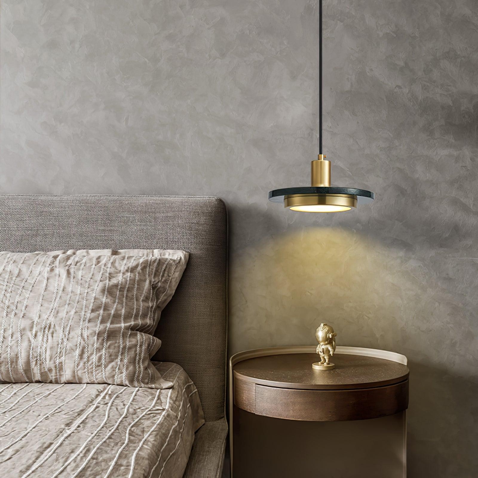 Double Circle Pendant Light M559