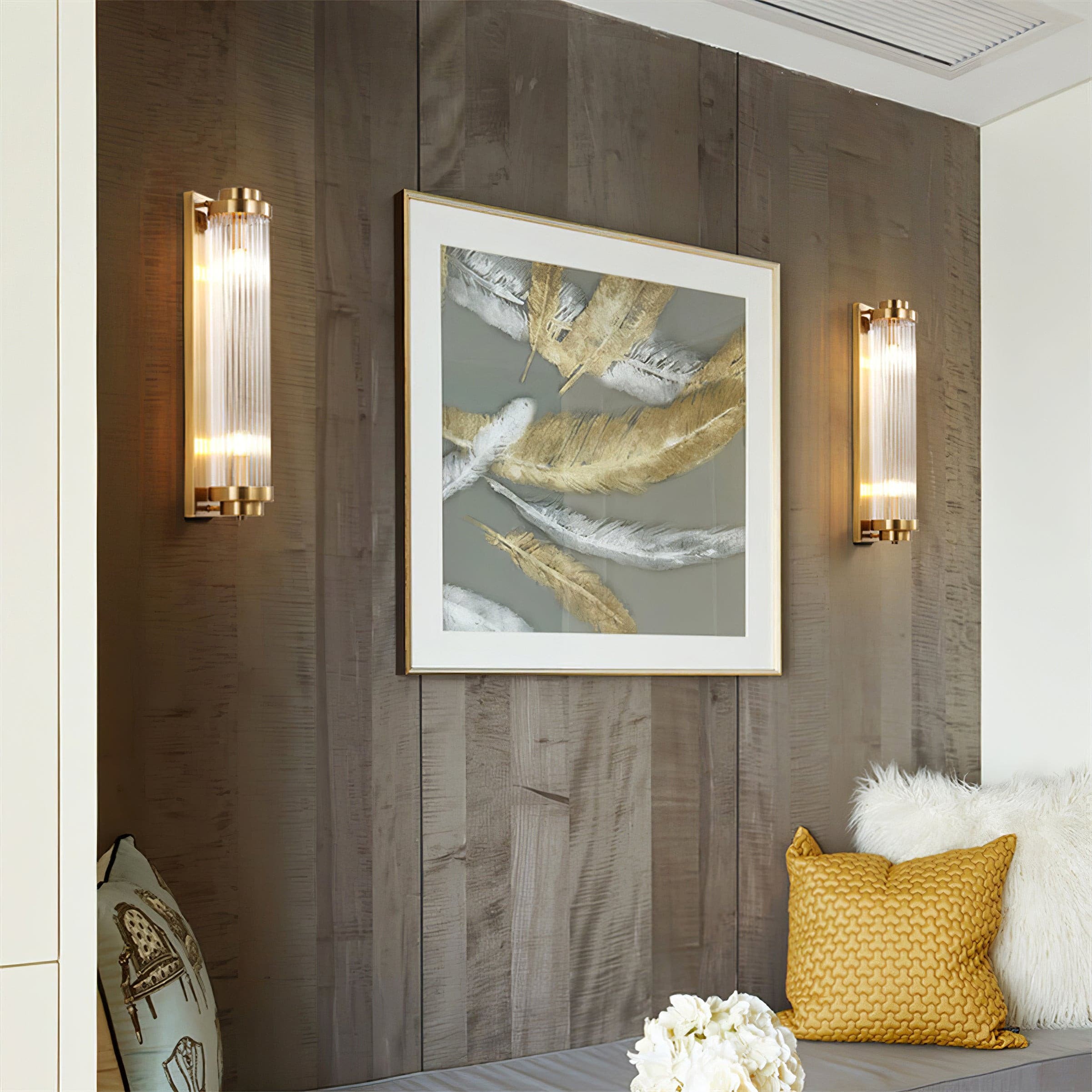 Pillar Offset Wall Lamp T429