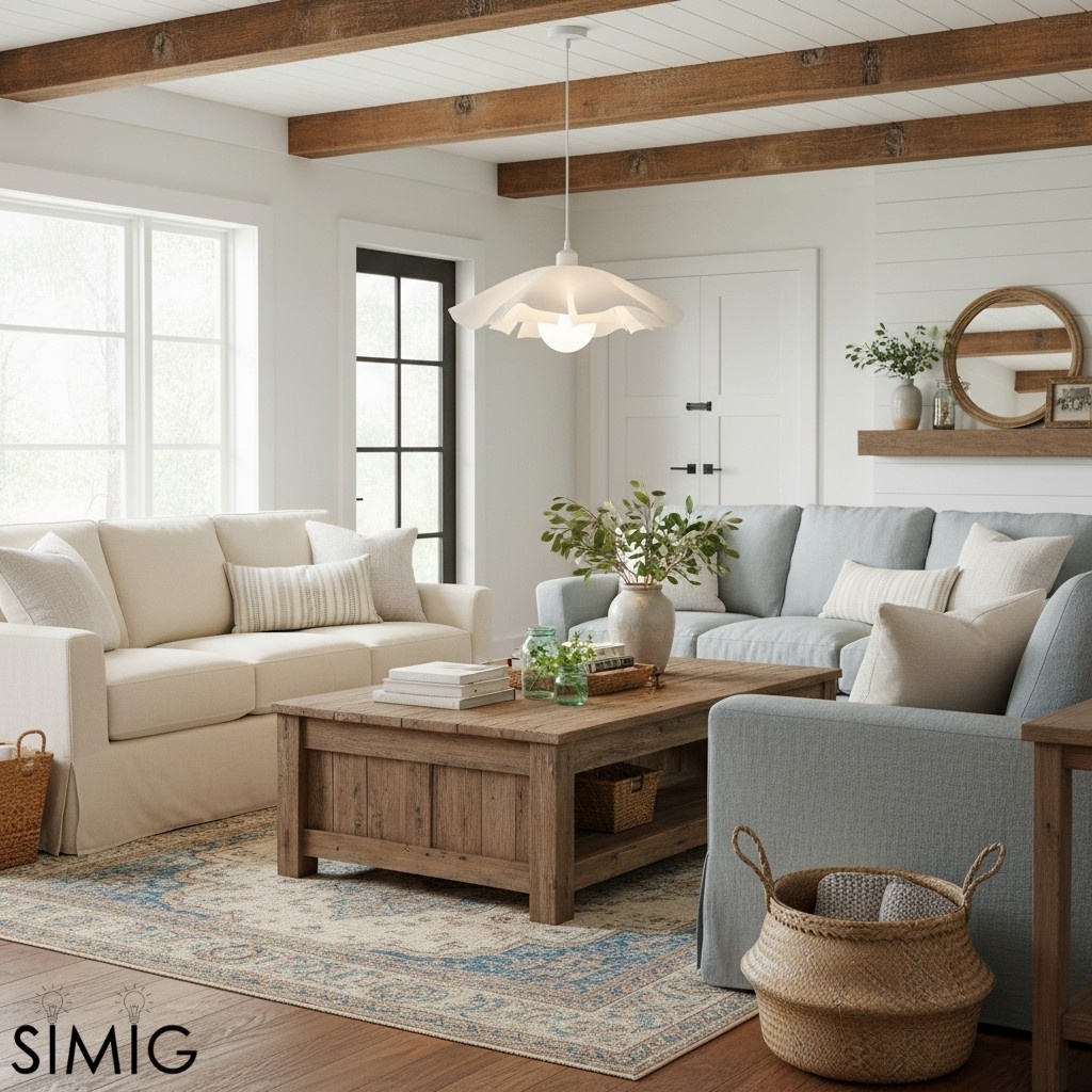 Scandinavian Petal Inspired Shade - Pendant Light for Cafe S396
